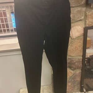 Time and Tru Black Chinos Comfortable and Versatile L 12-14